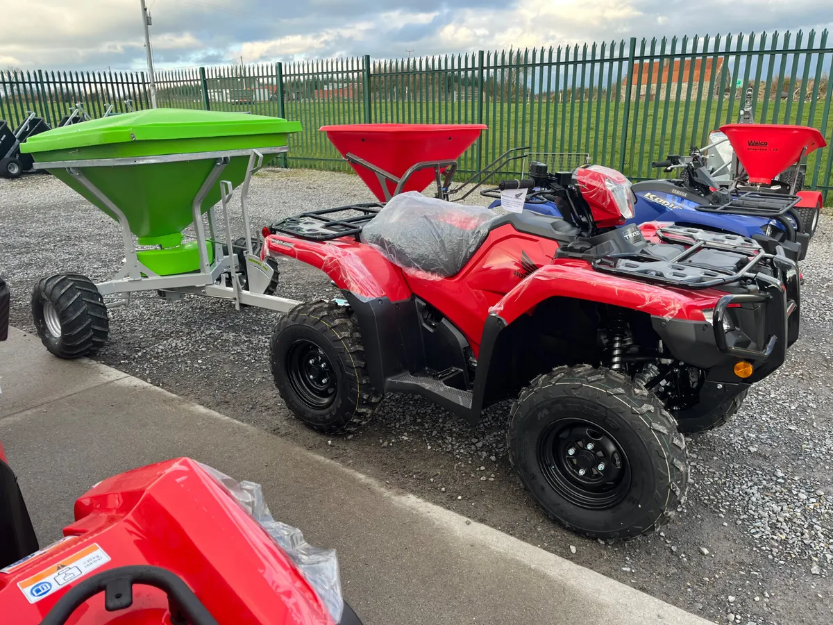 Honda TRX520 & Spreader €76 per week - Image 1