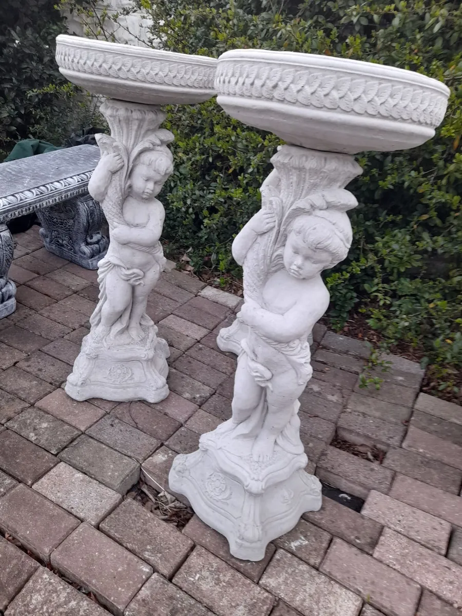 Garden Stone Planters - New -Only 85 Each - Image 2