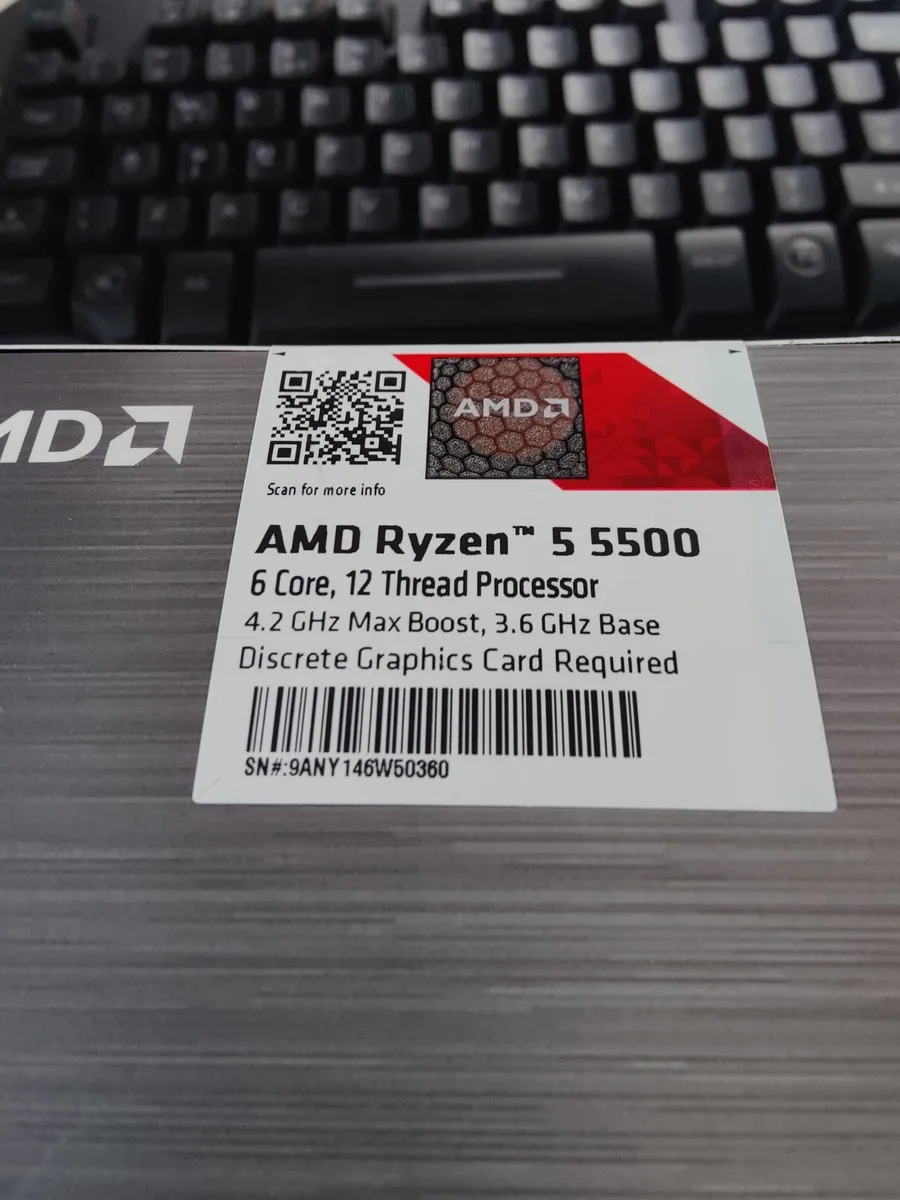 Brand new AMD Ryzen 5 5500 AM4 processor - Image 2