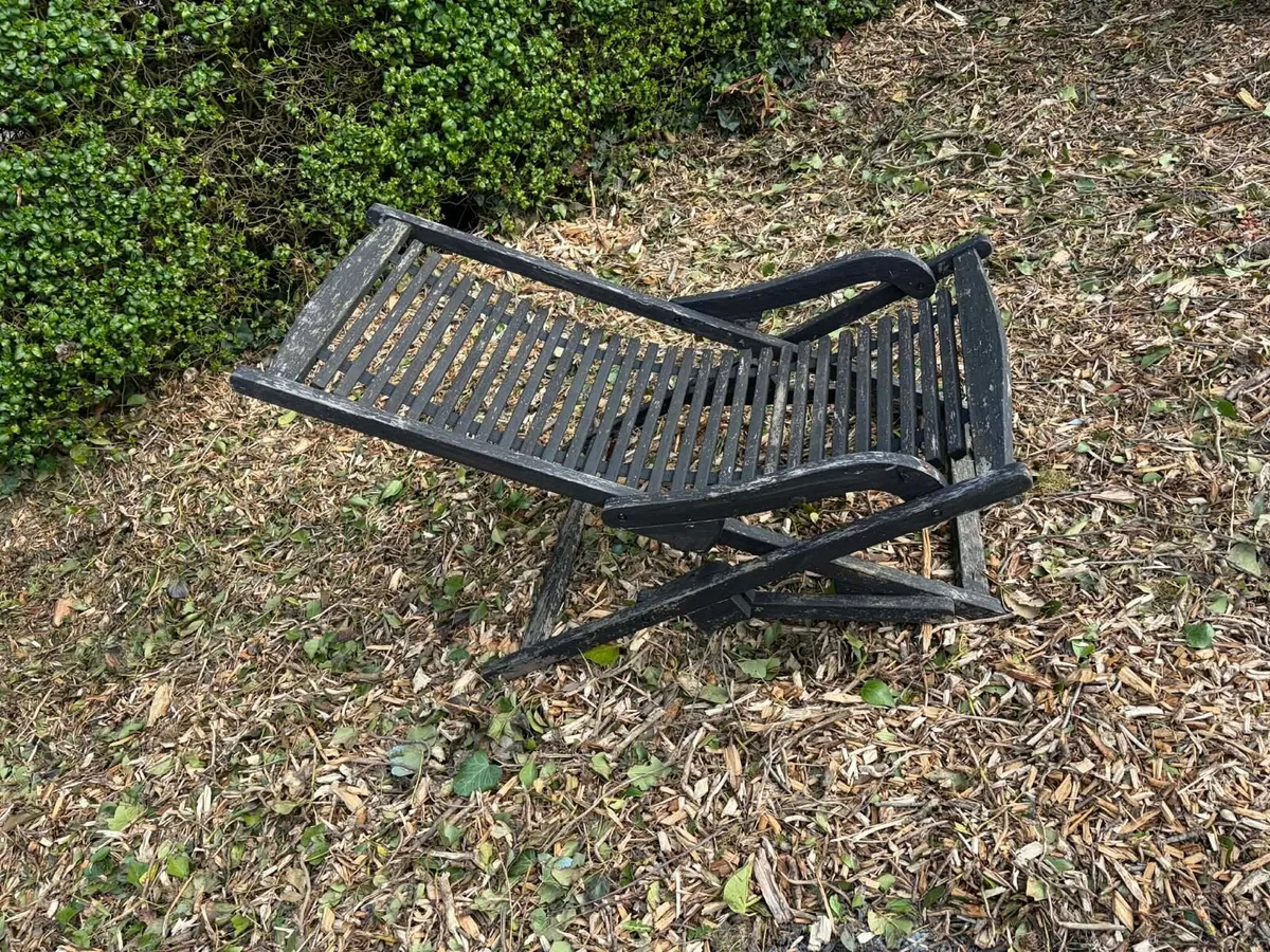 Sun bed garden chair - Image 1