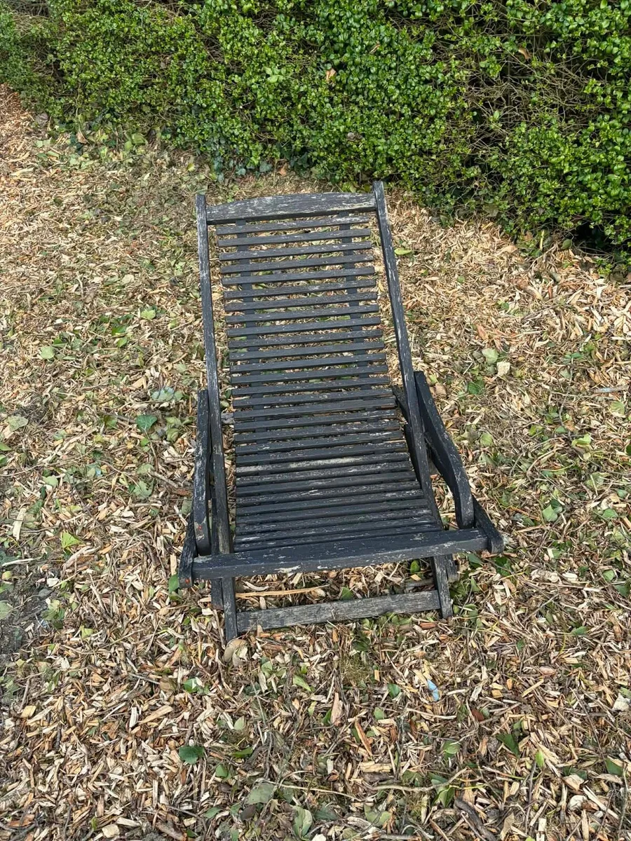 Sun bed garden chair - Image 2