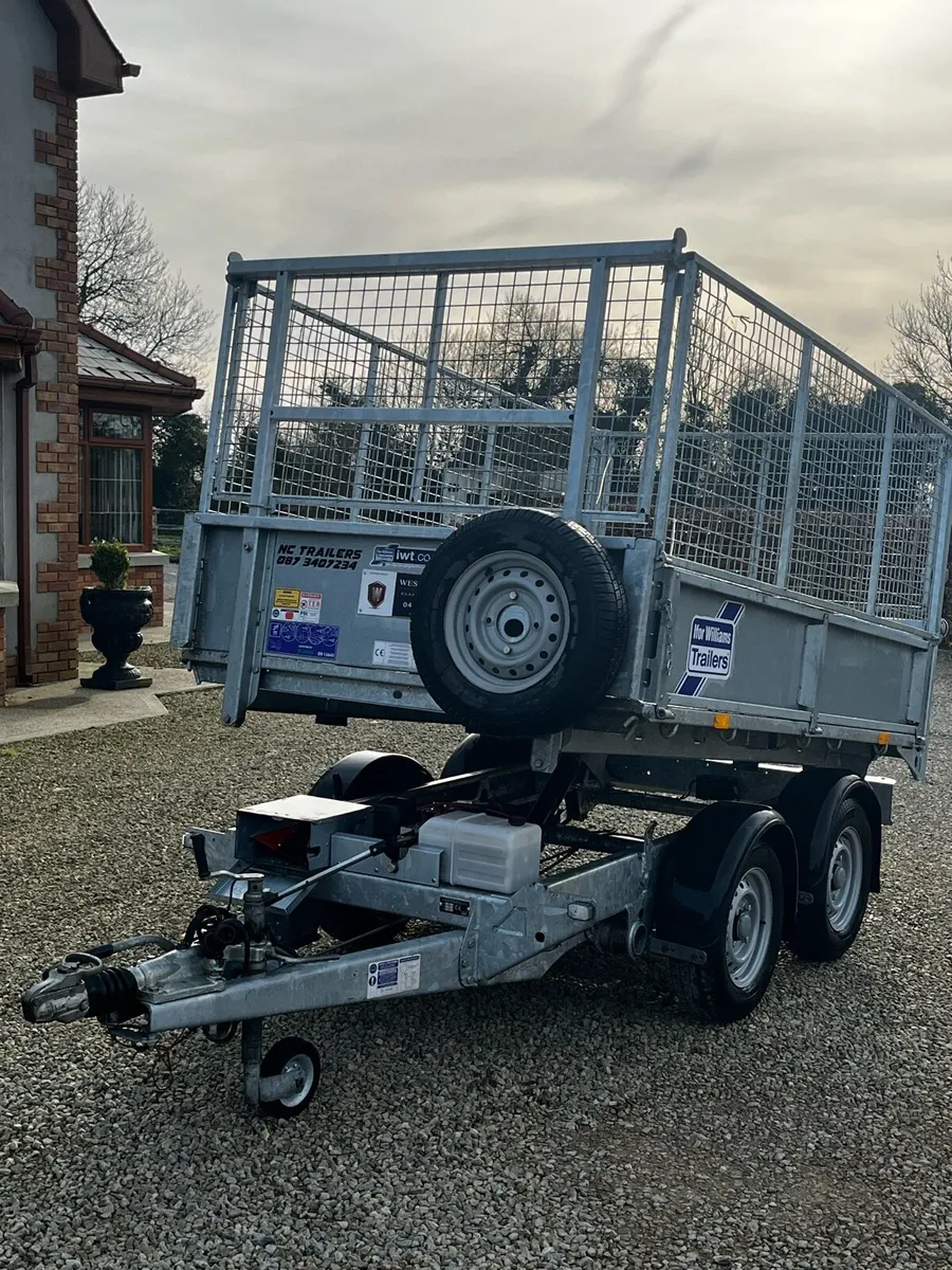 Ifor Williams 8x5 Tipping Trailer 2023 - Image 1