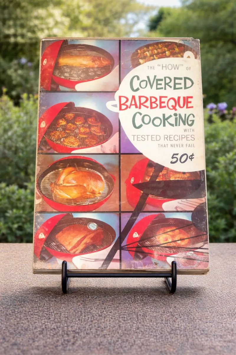 Vintage Weber BBQ Cookbook - Rare Find - Image 1