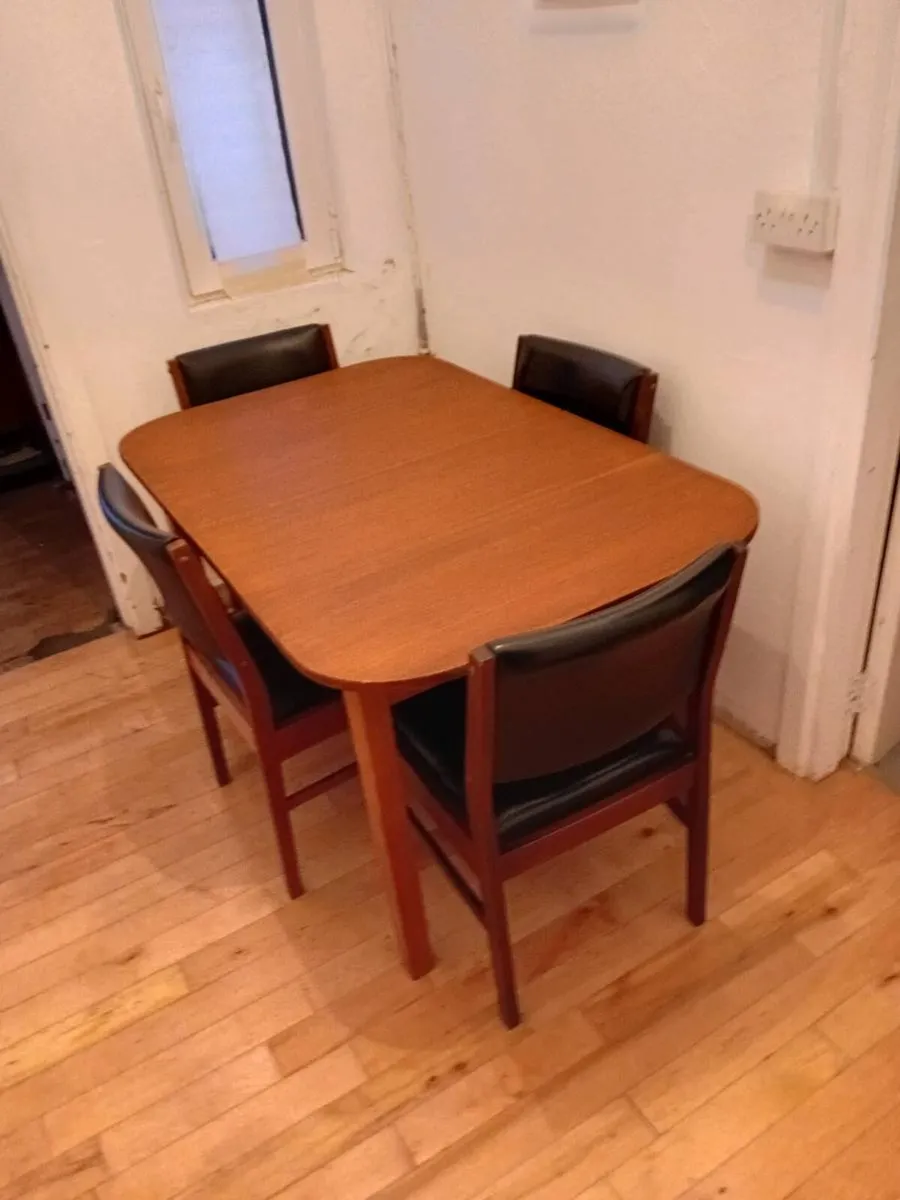 mid century teak dining set by crannac - Image 2