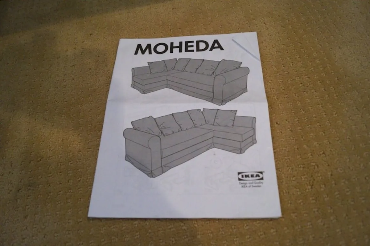 Ikea sofabed brown - Image 4