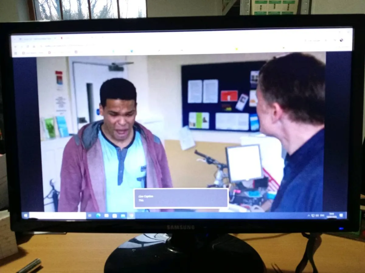 SAMSUNG TV/MONITOR 20.5 INCH - Image 1