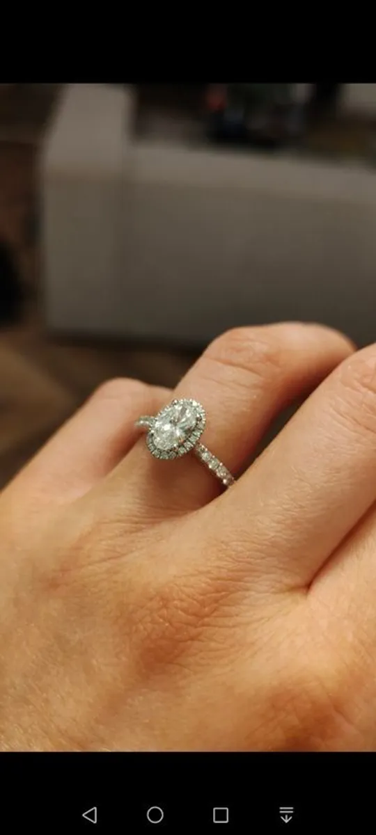 Engagement ring / Diamond ring - Image 1