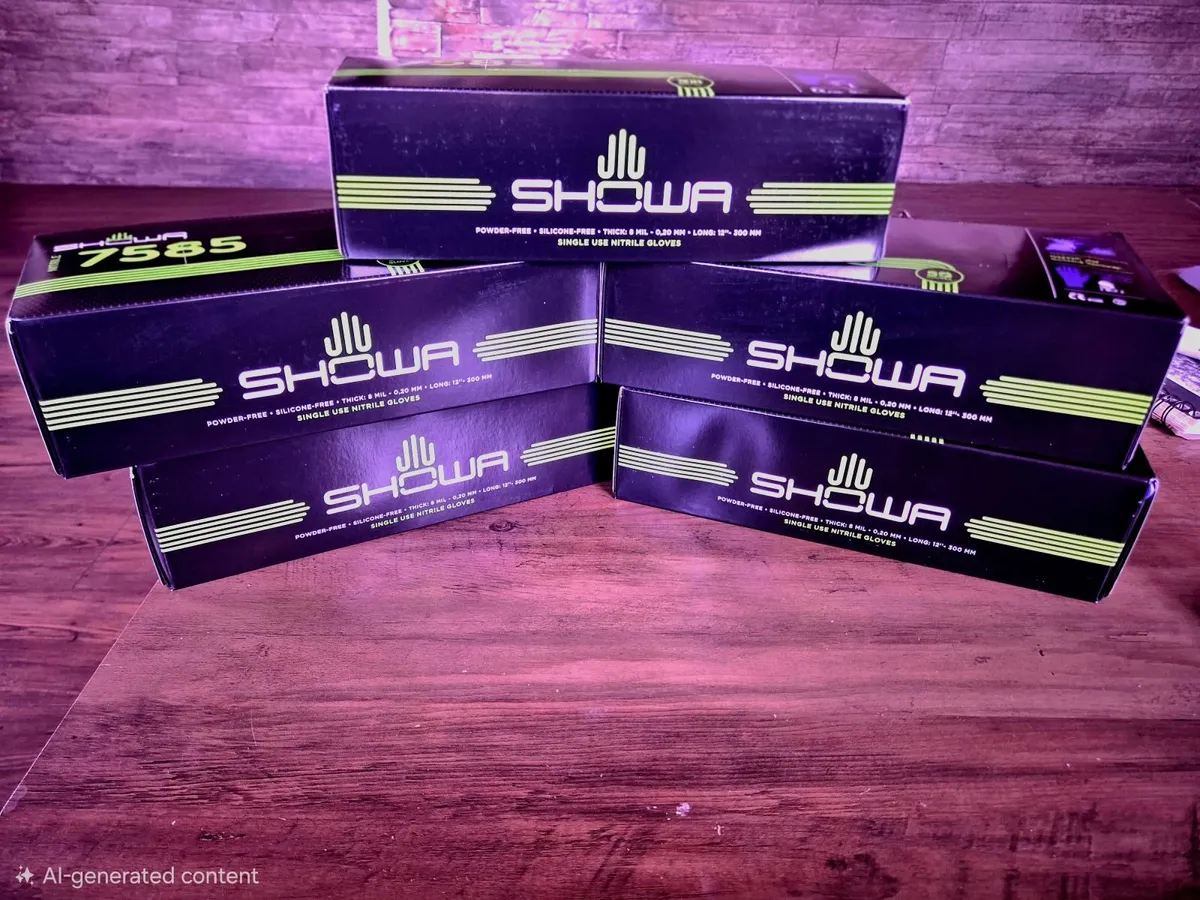 Nitrile Powder Free Gloves - Image 2