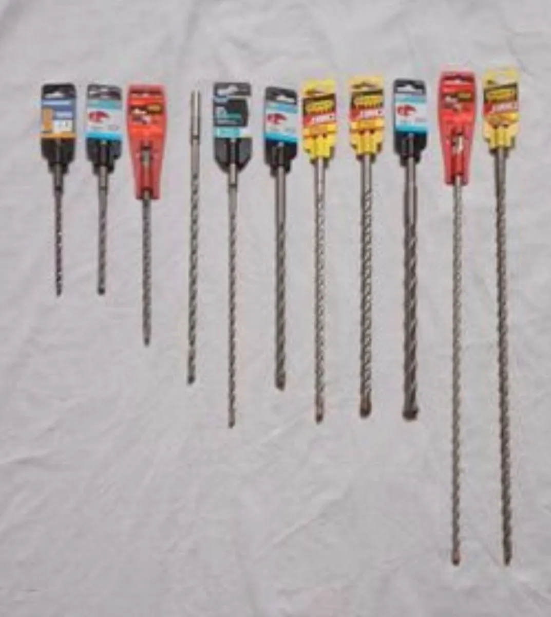 Bundle of SDS Masonry Drill Bits