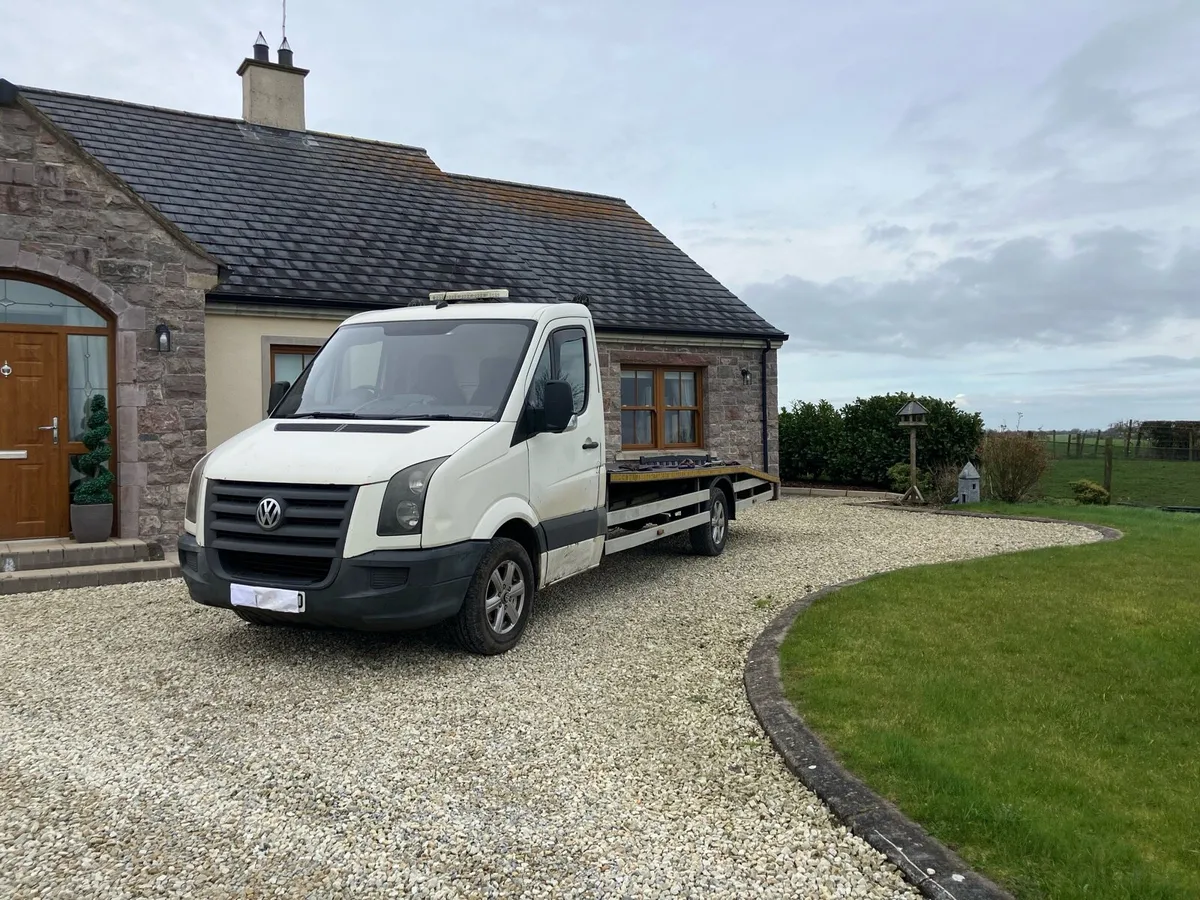 Volkswagen Crafter car transporter recovery - Image 3