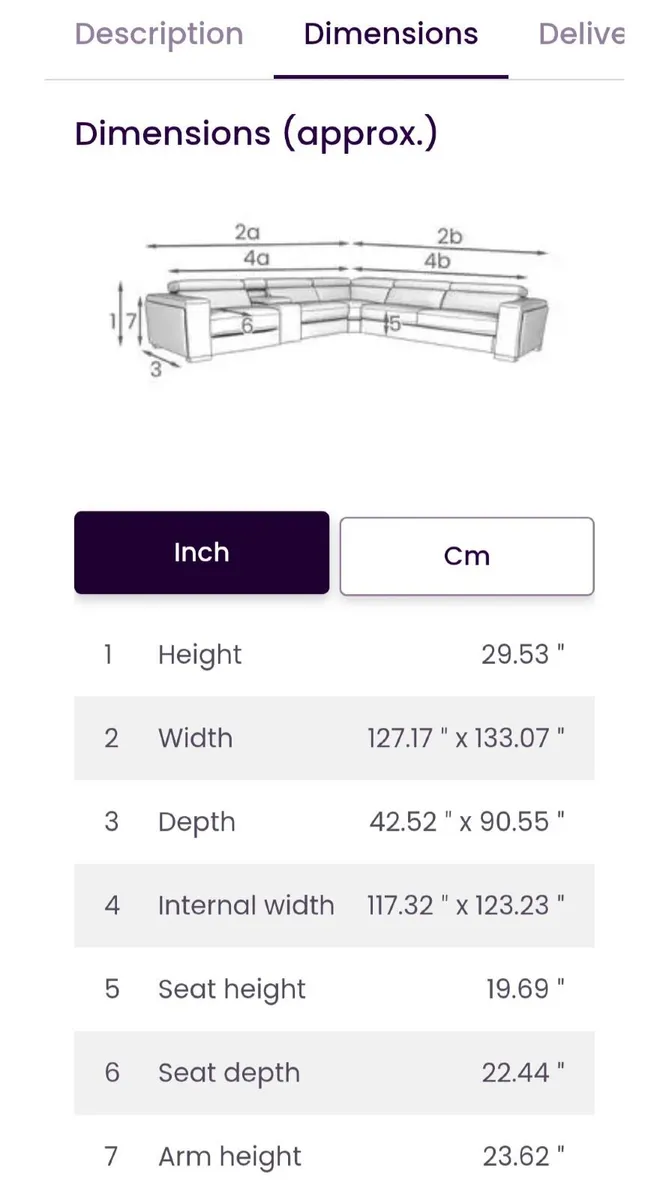 Corner sofabed couch. - Image 3