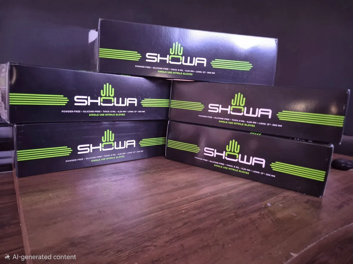 Nitrile Powder Free Gloves - Image 1