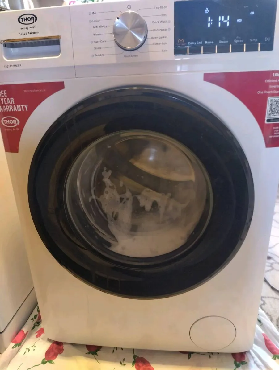Washing machine 10kg - Image 1