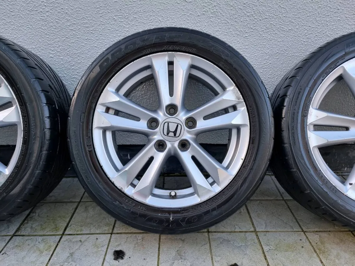 16" Honda Alloy Wheels - Image 2