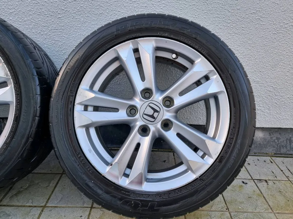 16" Honda Alloy Wheels - Image 3