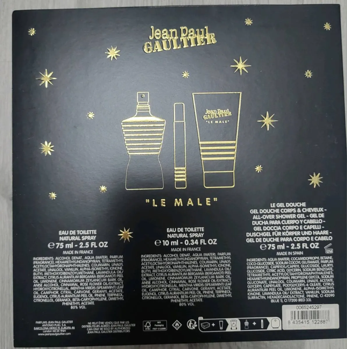 Male Jean Paul Gautier Gift Set - Image 3