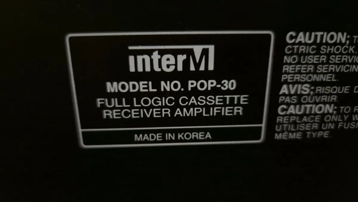 Cassette receiver amplifier [vintage] - Image 2