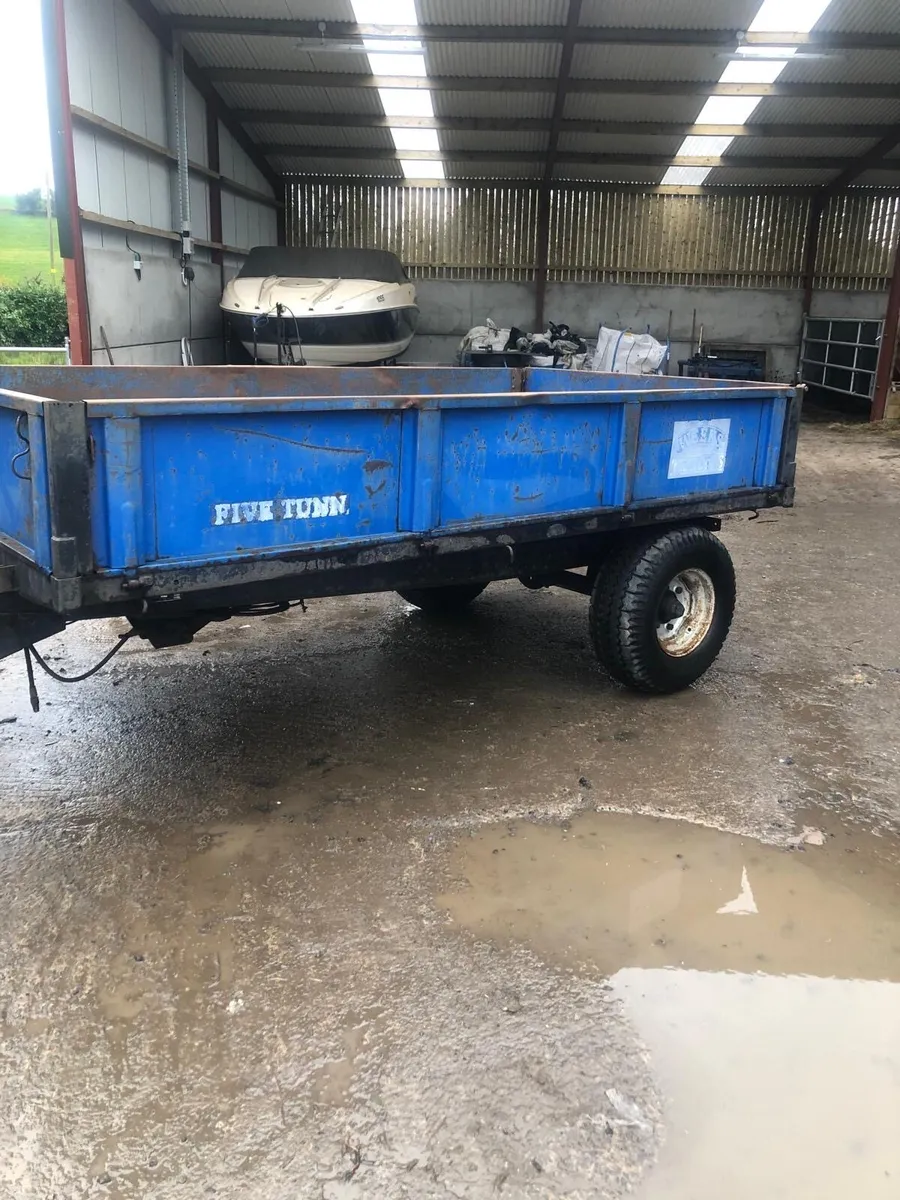 Weeks 12x6.6 tipping trailer - Image 1