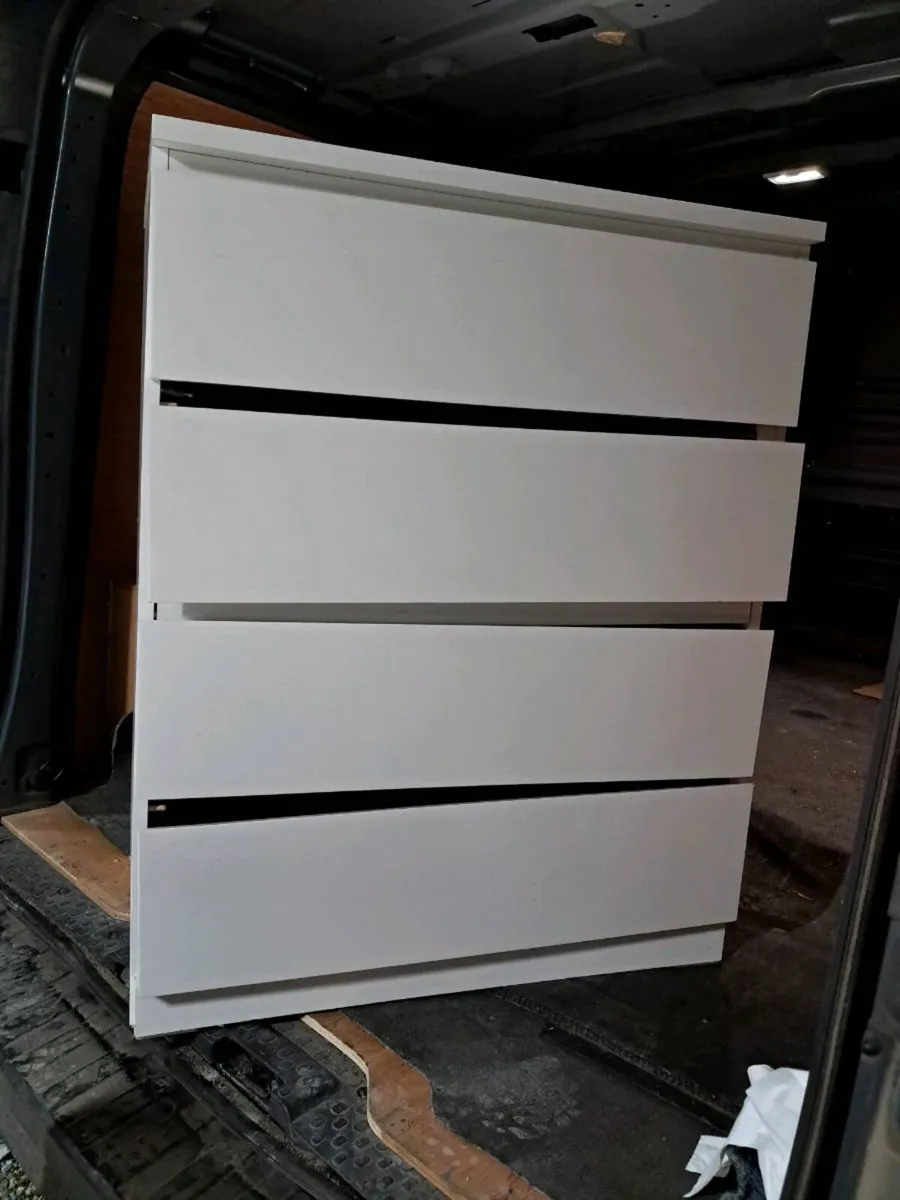 double bed, mattress and chest of drawers - Image 3