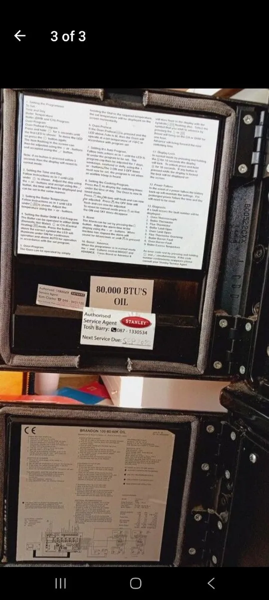 Stanley stove/range - Image 3