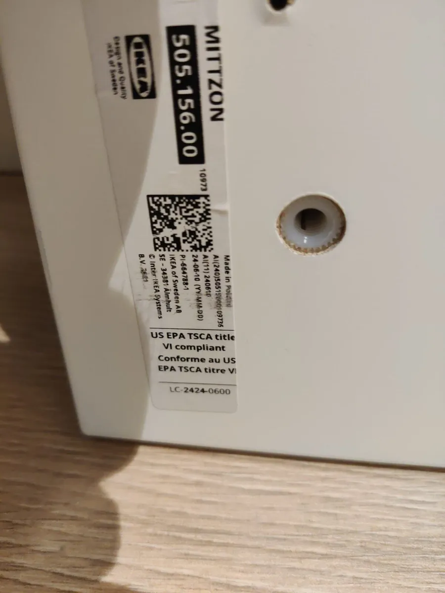 Ikea Mittzon Table Top White 140x68 Cm - Image 4