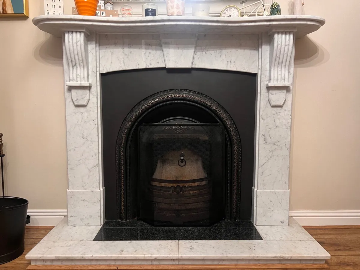 Marble Fireplace - Image 1