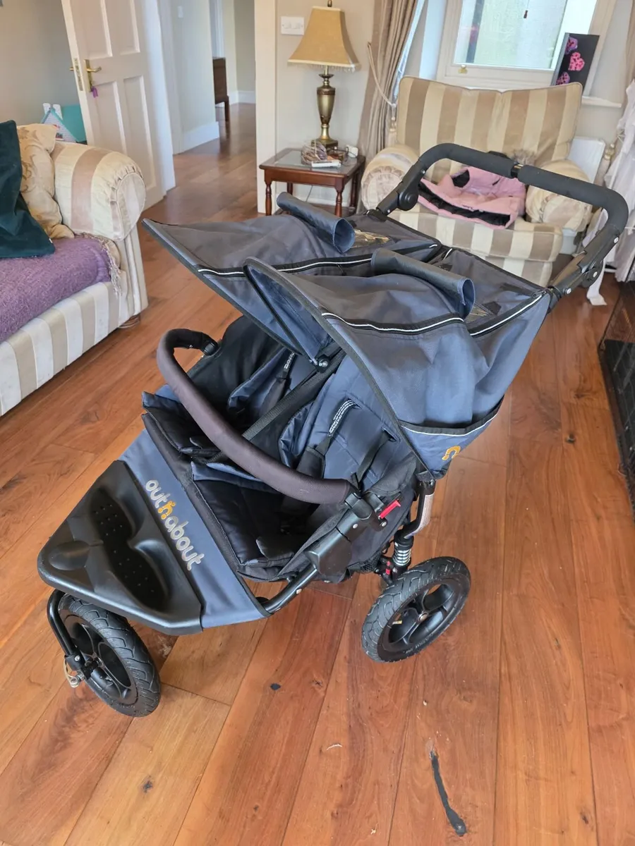Out n About Double Buggy V4 Little Nipper - Image 1