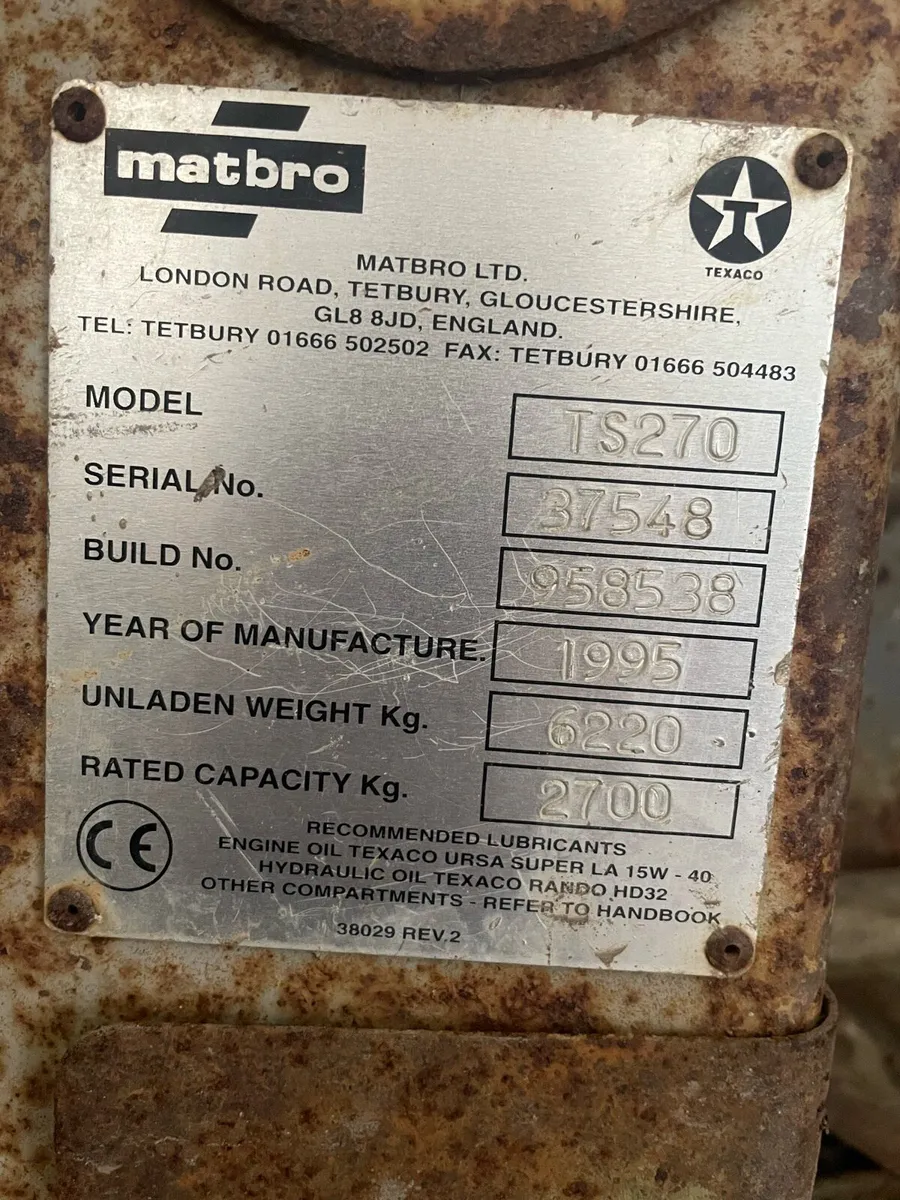 MATBRO TS270 (7 METER REACH) - Image 3