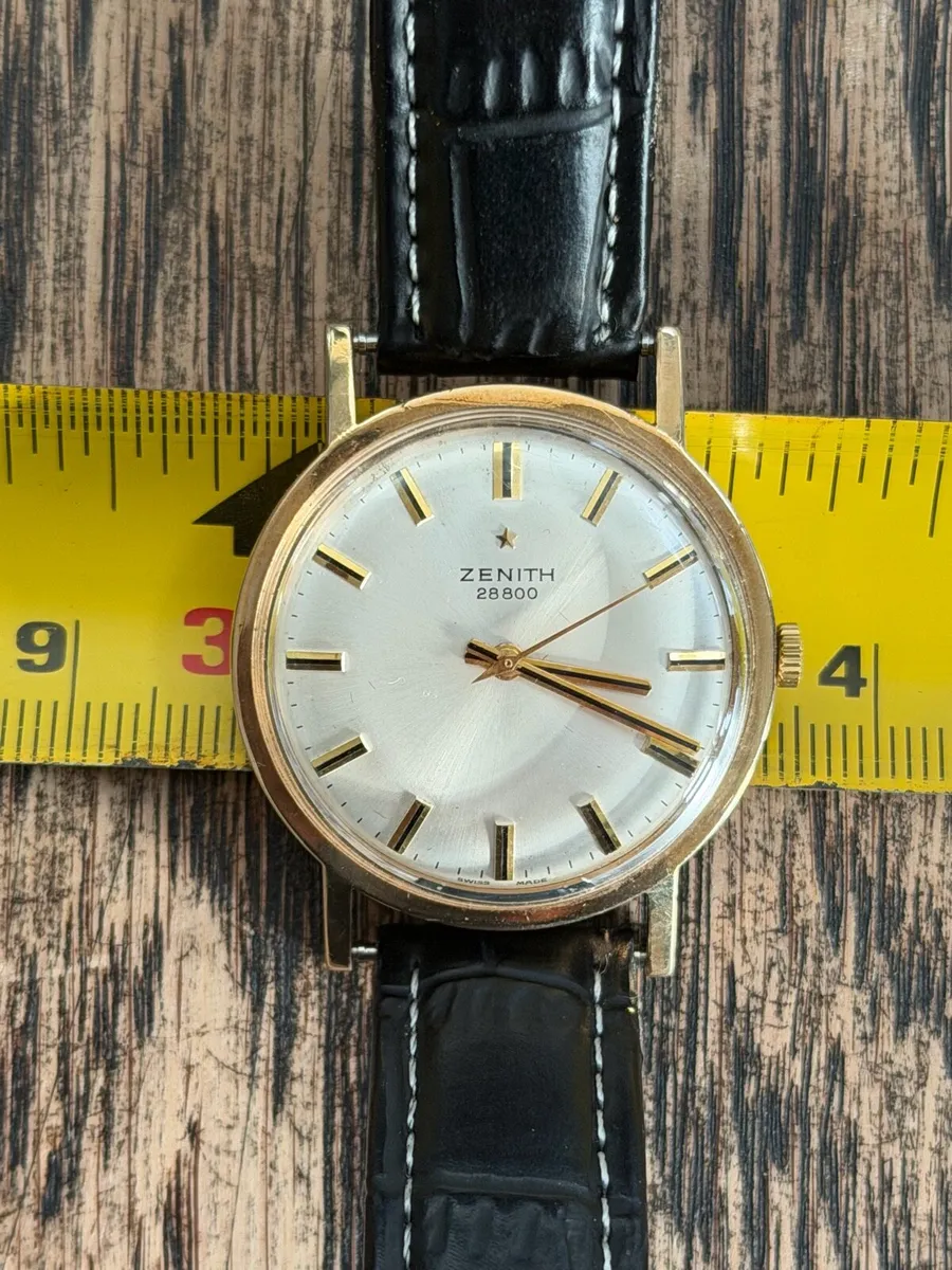 Zenith Gold watch Vintage 35mm - Image 2
