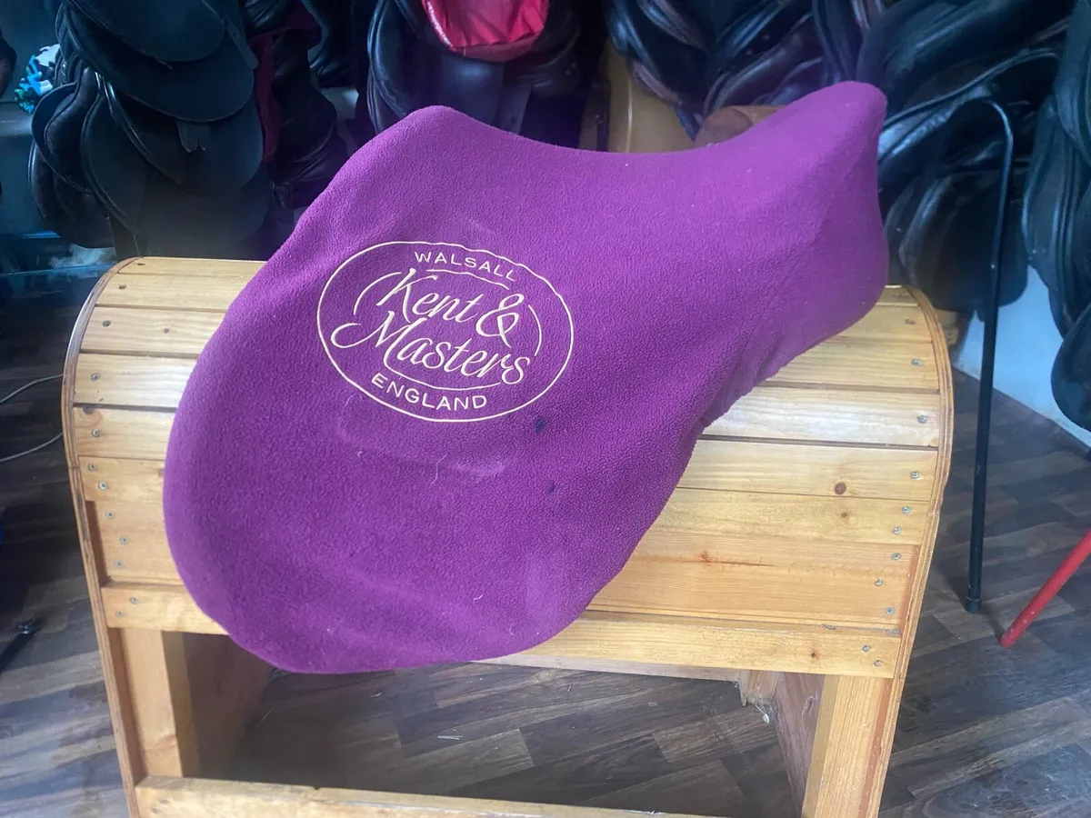 Kent and master 17 Leather adjustable saddle - Image 1