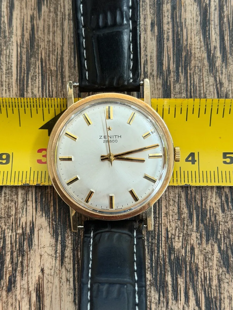 Zenith Gold watch Vintage 35mm - Image 4
