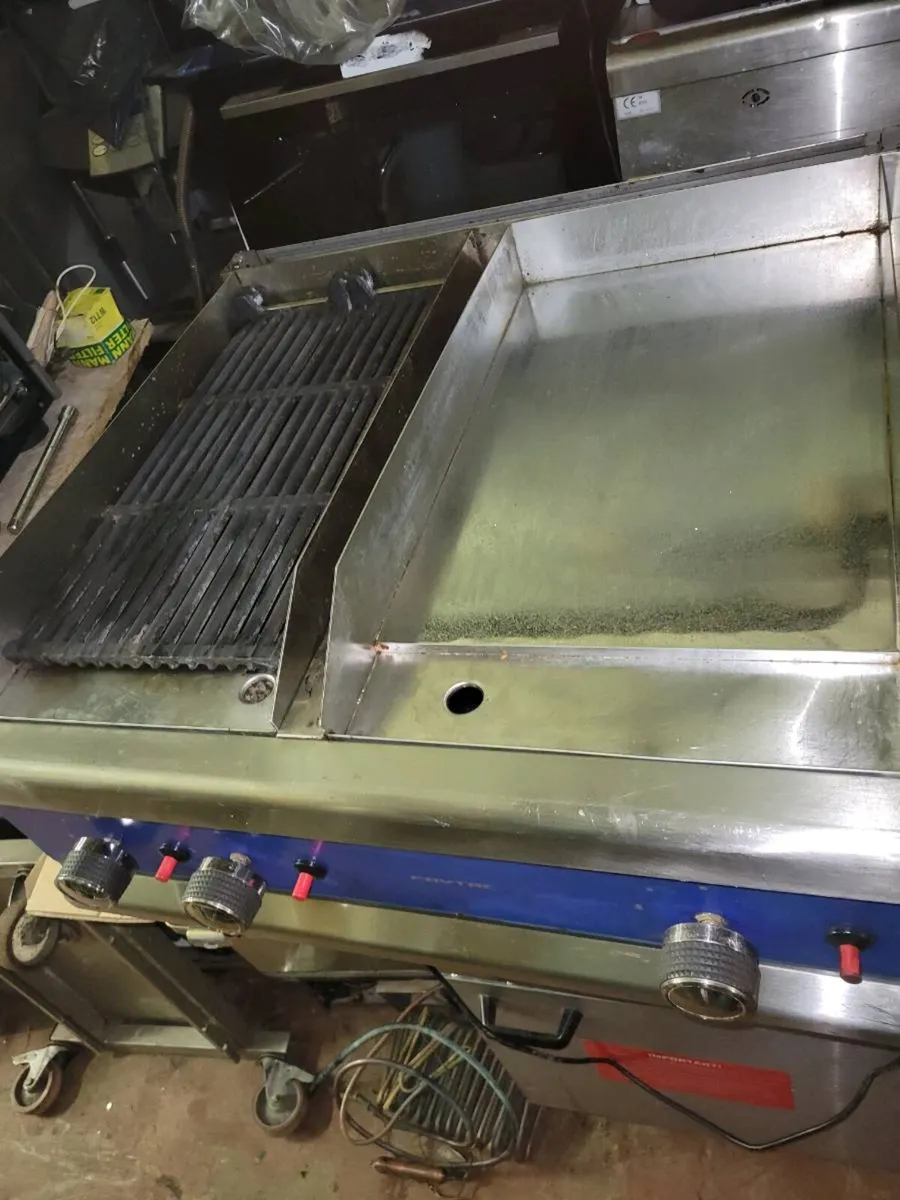 Grill LP Gas Charrgrill With Griddle FRYTAC - Image 4