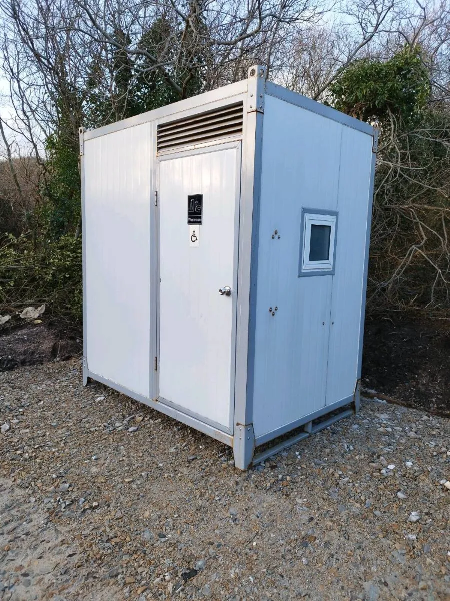 Portable toilet shower unit - Image 1