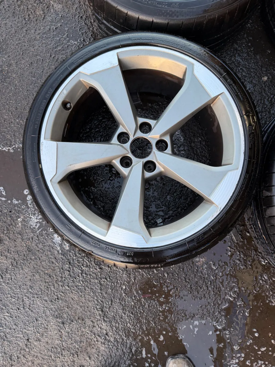 19inch Audi TTRS RS3 alloy wheels - Image 3