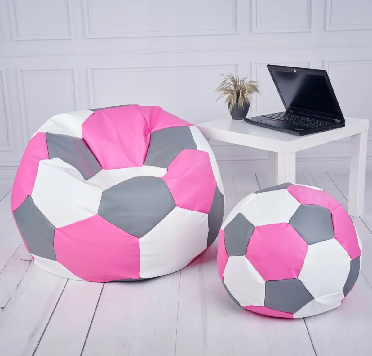 Bean Bag Poufee Football Chair Cushion Seat Sofa - Image 2