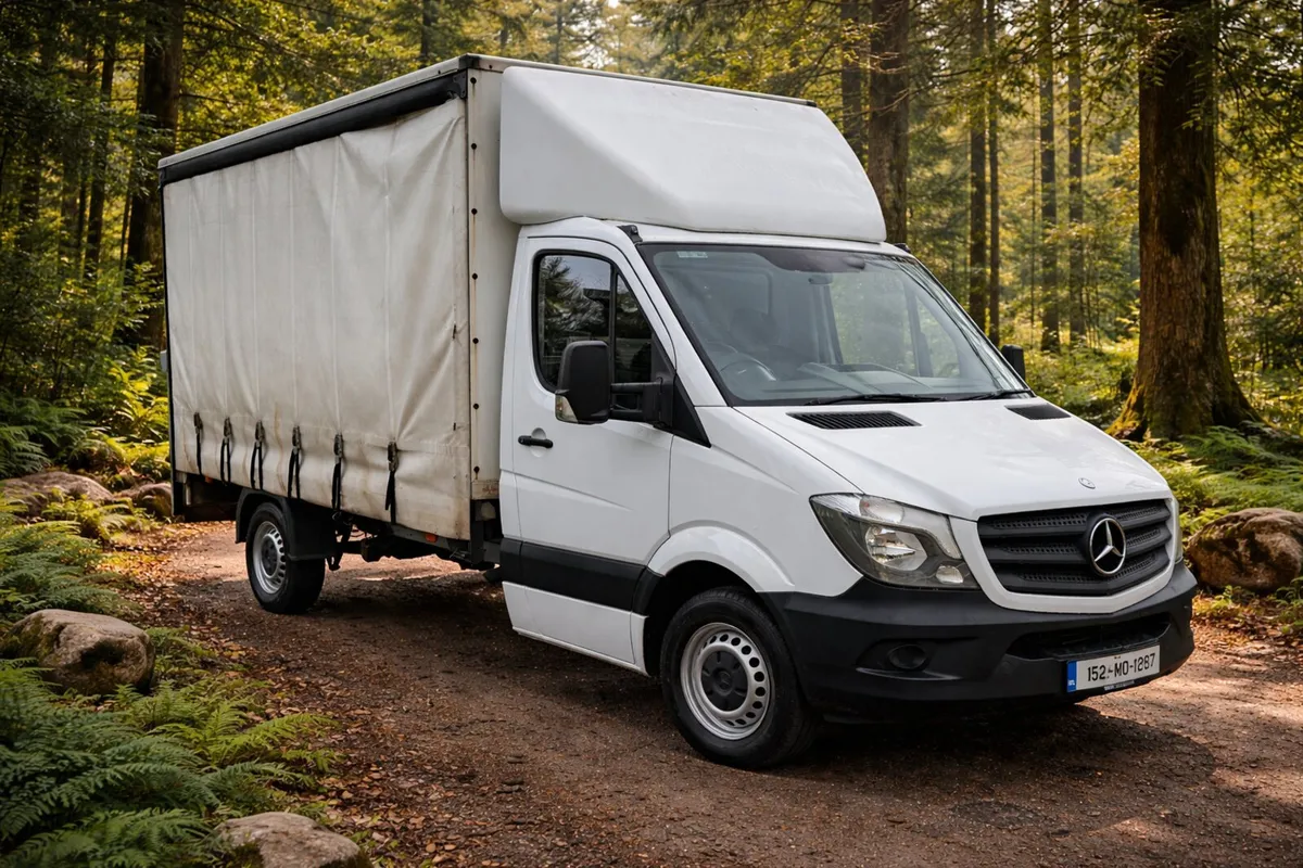 151 MERCEDES SPRINTER - CURTAIN  SIDE & TAIL LIFT - Image 4
