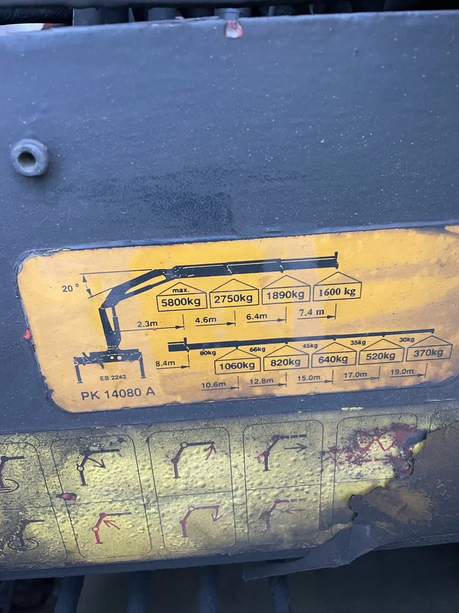 Iveco 14ton Palfinger crane - Image 4