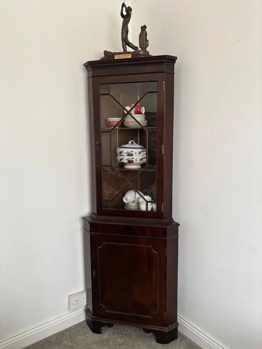 X2 Solid Wood Display Cabinet/Hutch - Image 2