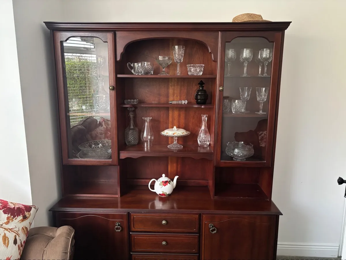 X2 Solid Wood Display Cabinet/Hutch - Image 3