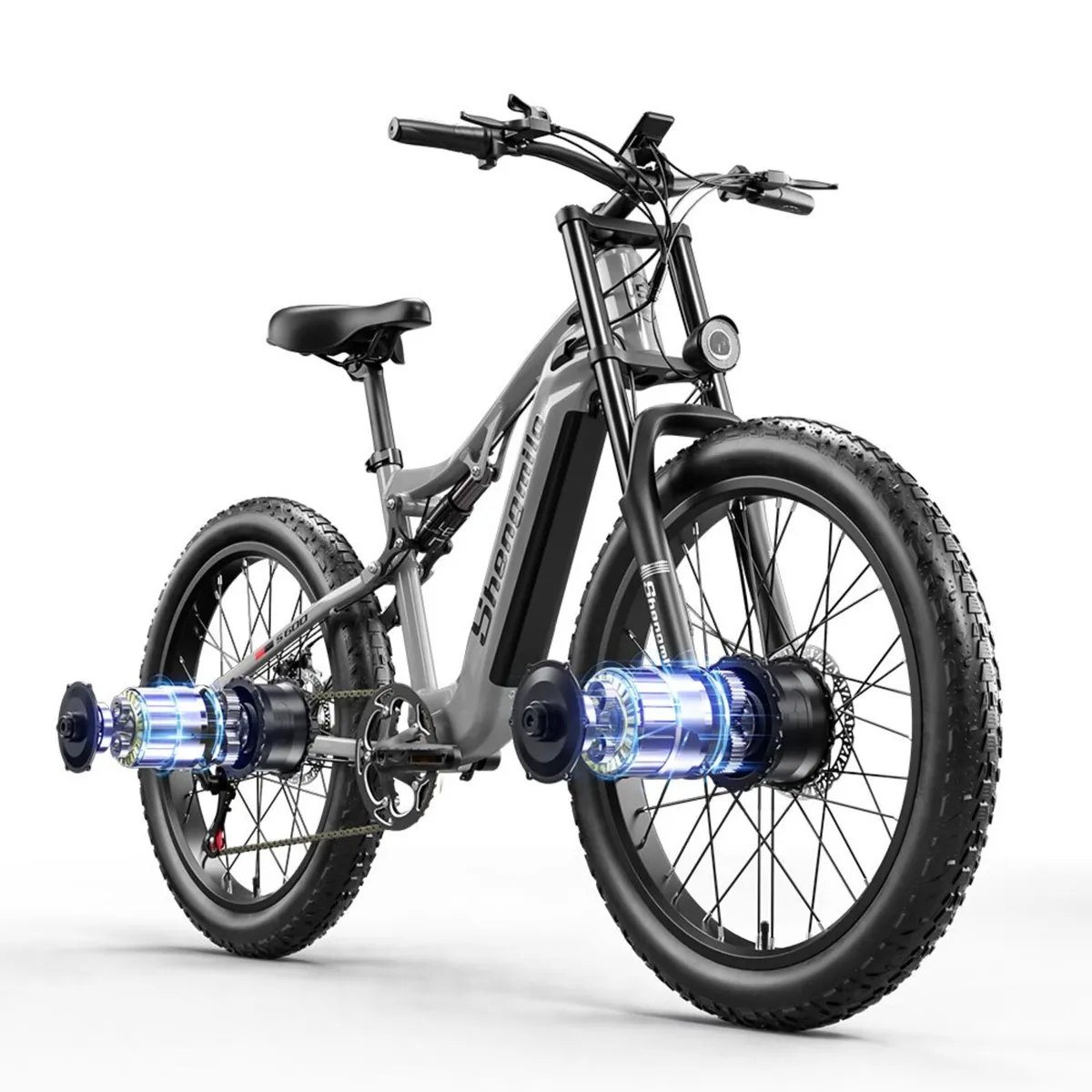 SHENGMILO S600 Dual Motor Electric Bike - Image 1