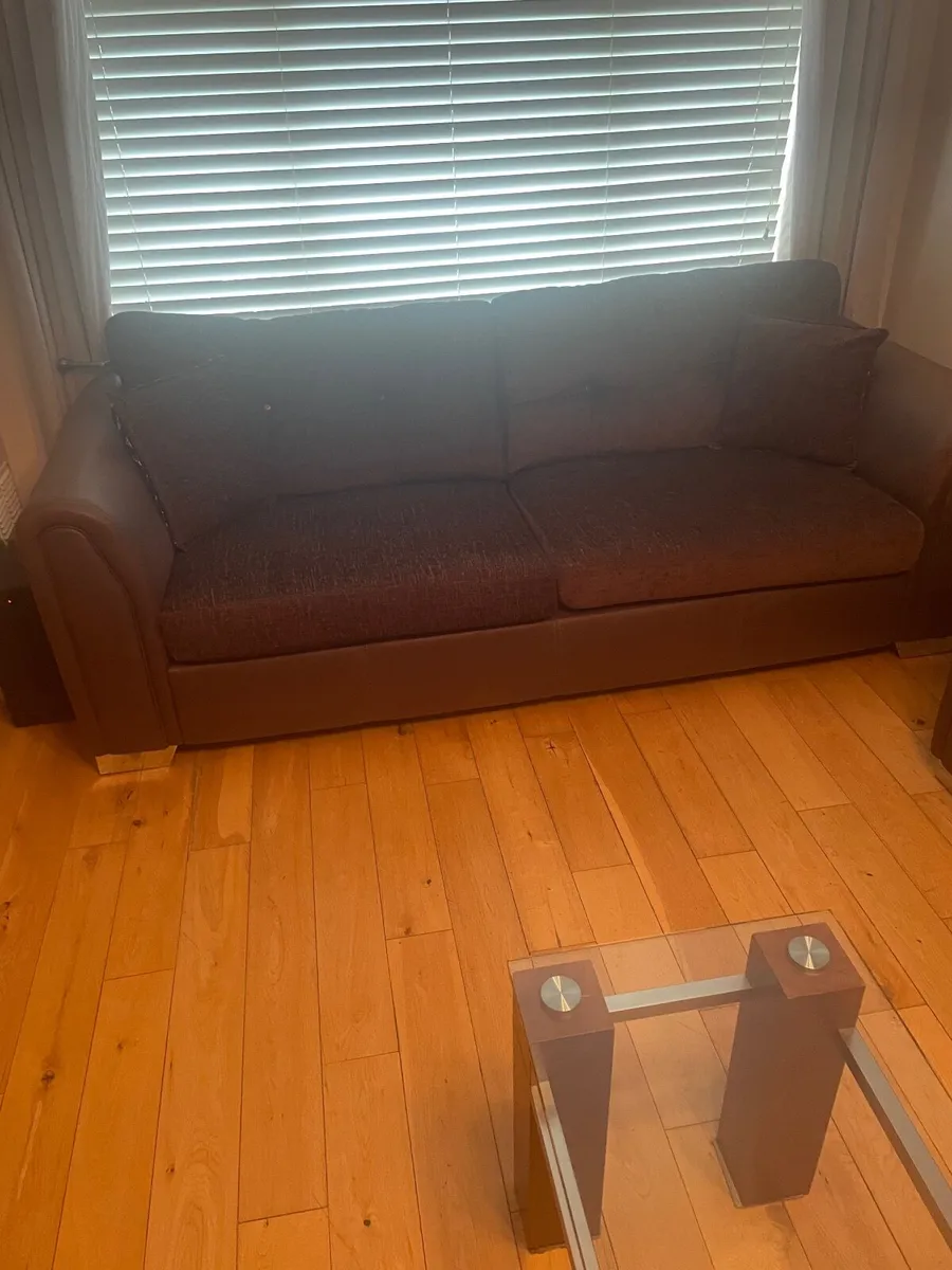 Two 4 seater sofas for €300 - Image 1