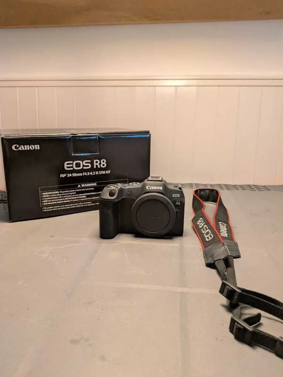 Canon EOS R8 Mirrorless Body - Like New - Image 1
