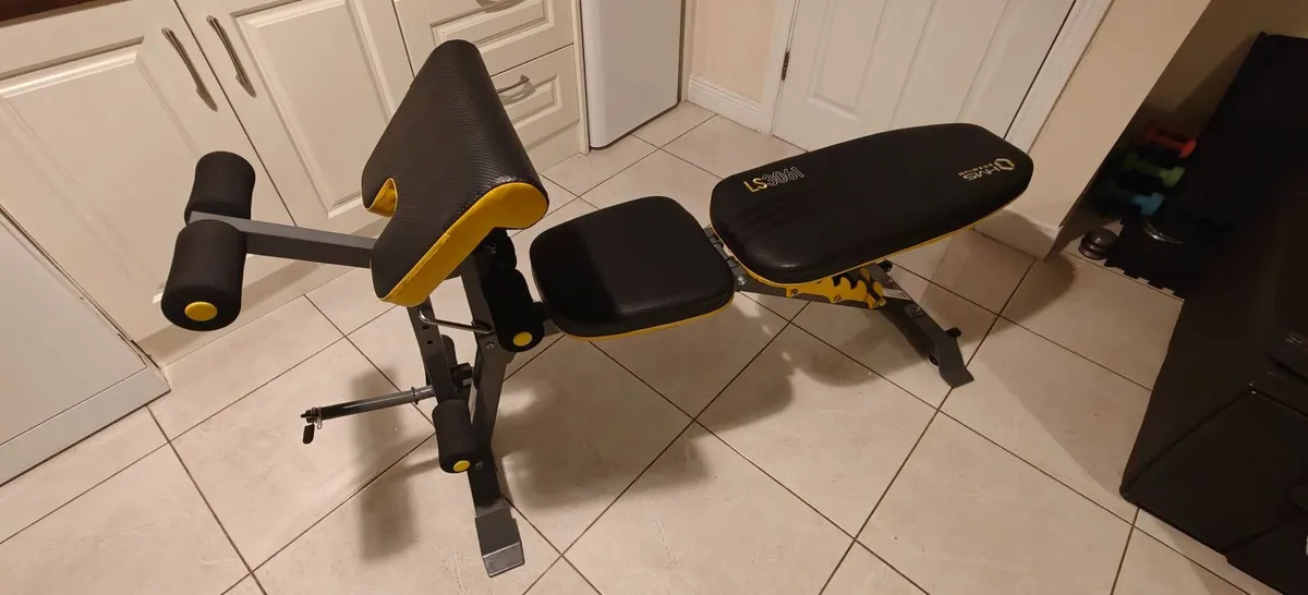 HMS Premium LS3061 Barbell Bench – Like New - Image 1