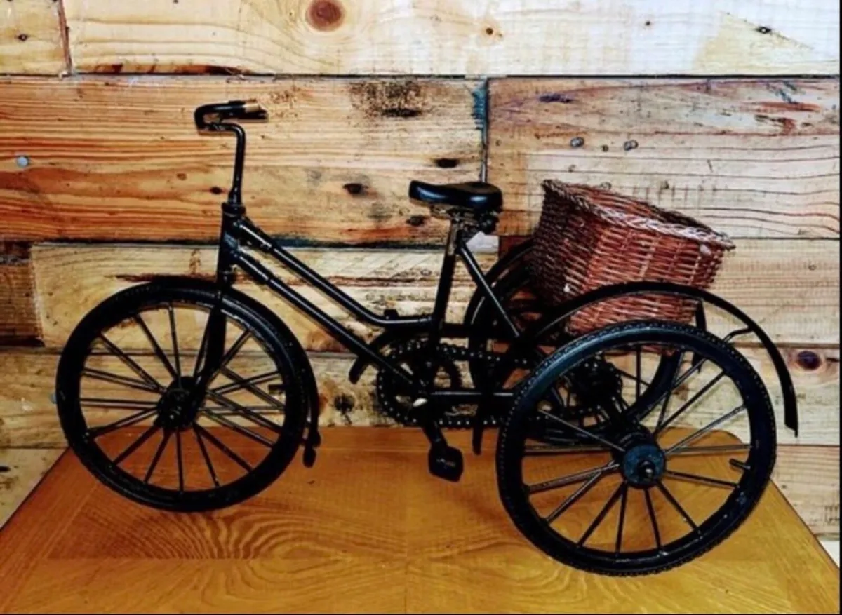 Vintage style miniature tricycle - Image 1