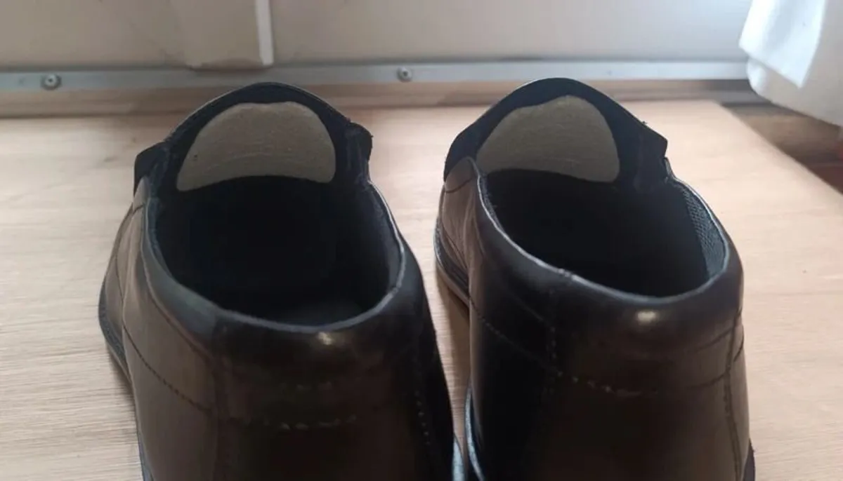 Roamers Leather Work Shoes - UK 12/13 - Image 3