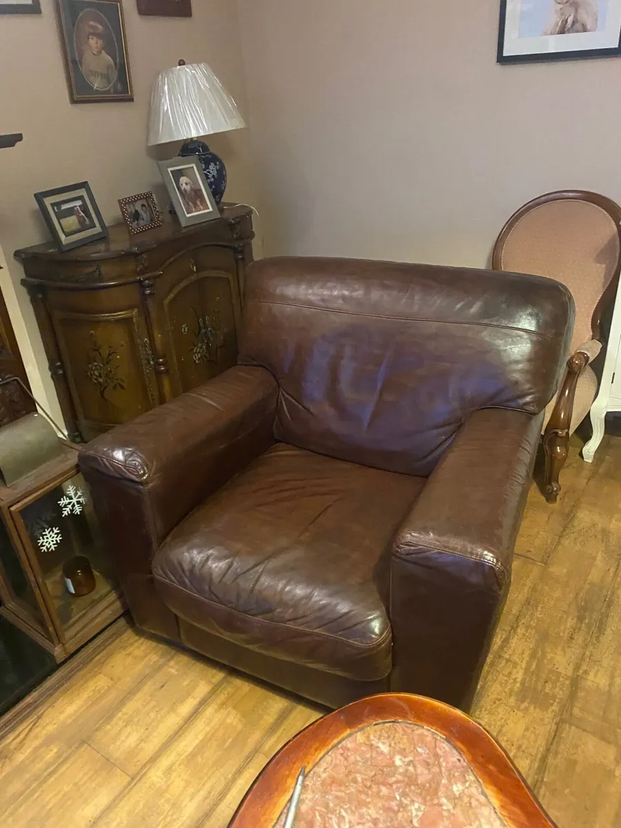 Contempo leather armchair - Image 1