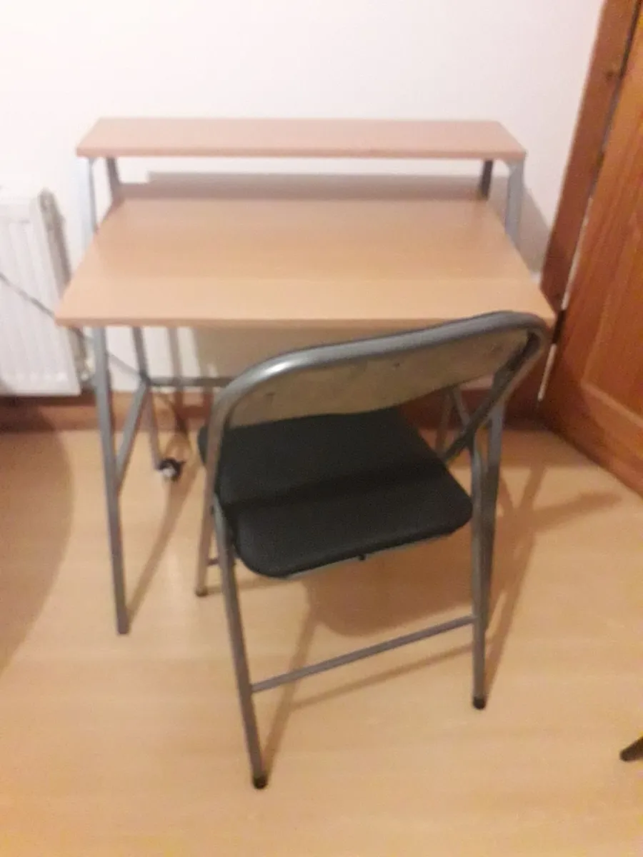 Small Desk and chair - Image 1