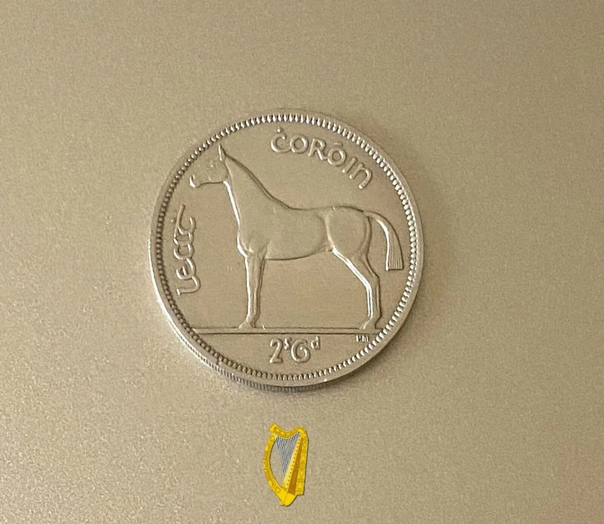 EIRE, 1962 Half Crown. Free Post - Image 4