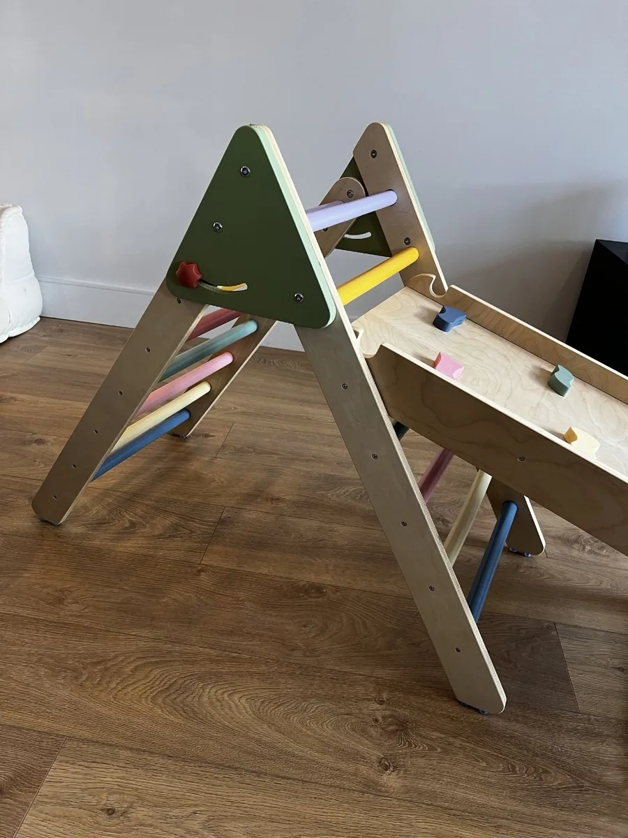 Kids Wooden Climbing Frame - Image 3