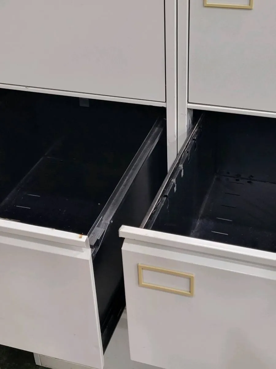 Pair of Four Drawer Filing cabinets - Image 2